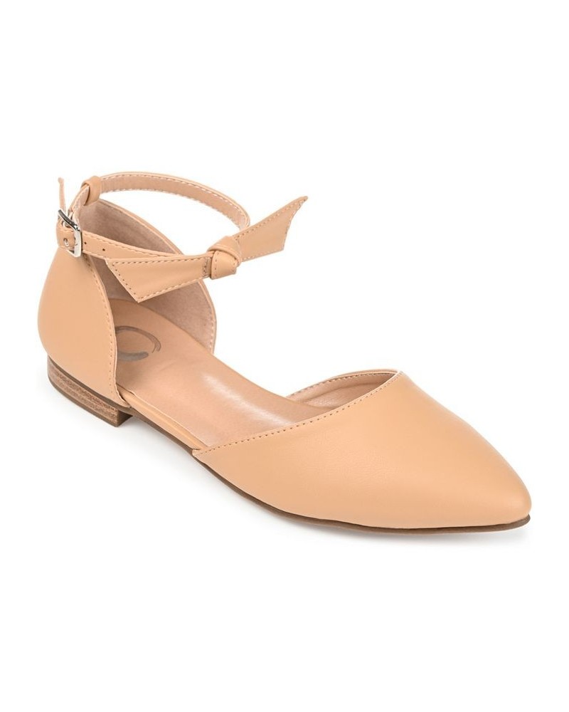 Women's Vielo Flat Brown $46.74 Shoes