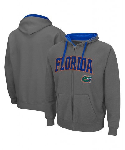 Men's Charcoal Florida Gators Big and Tall Full-Zip Hoodie $33.60 Sweatshirt