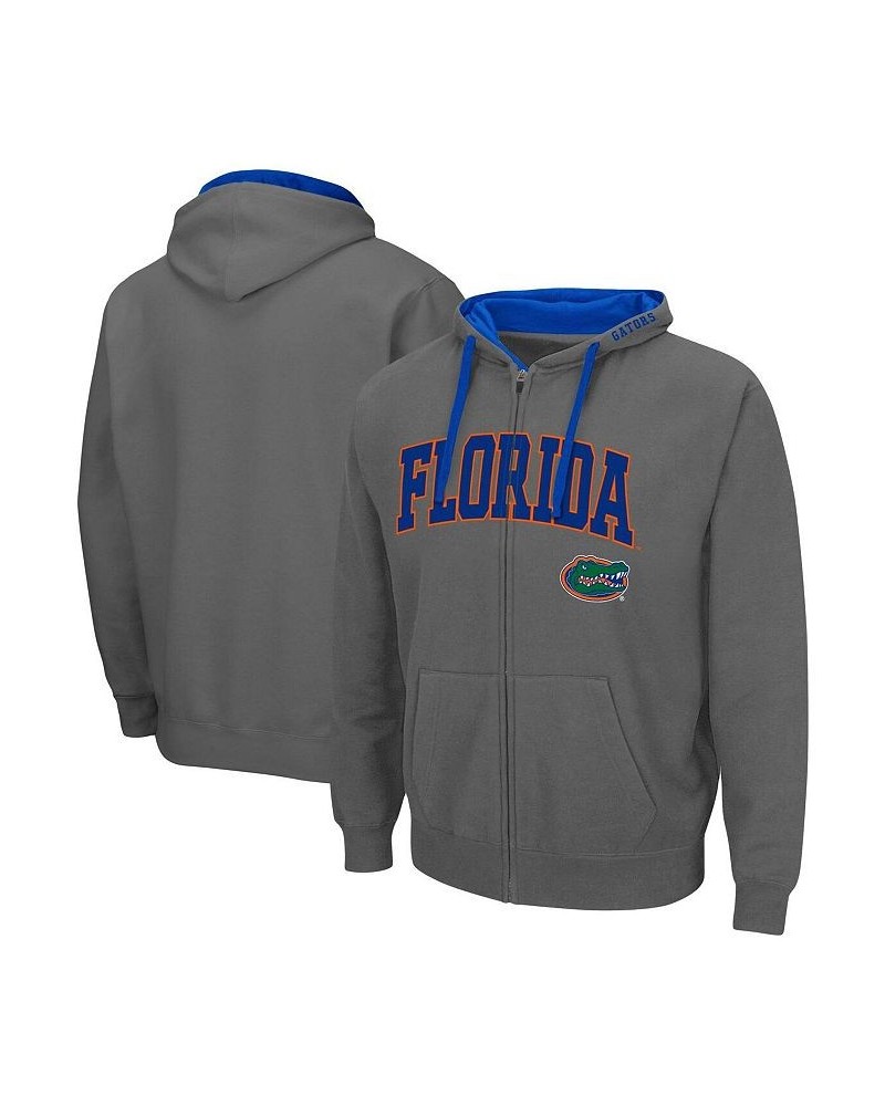 Men's Charcoal Florida Gators Big and Tall Full-Zip Hoodie $33.60 Sweatshirt