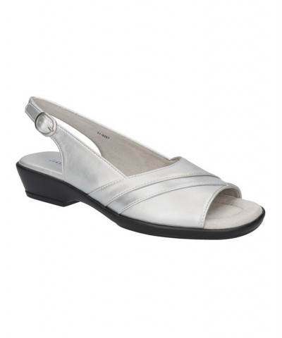 Women's Harriet Slingback Sandals Gray $31.85 Shoes