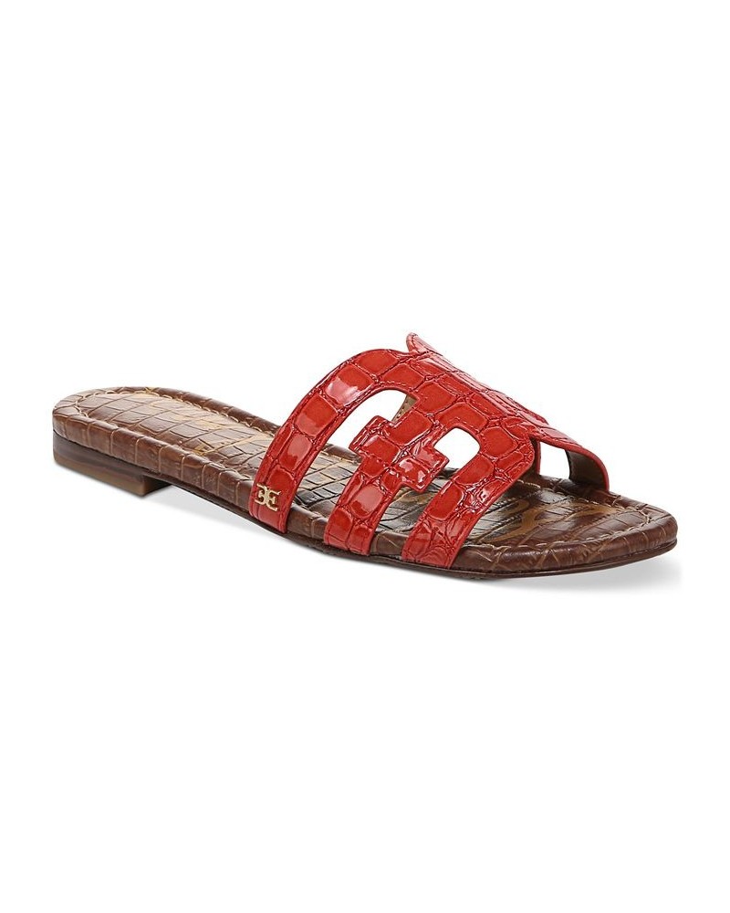 Women's Bay Slip-On Flat Sandals PD14 $54.00 Shoes