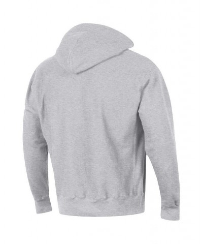 Men's Heathered Gray Indiana Hoosiers Big and Tall Reverse Weave Fleece Pullover Hoodie Sweatshirt $37.80 Sweatshirt