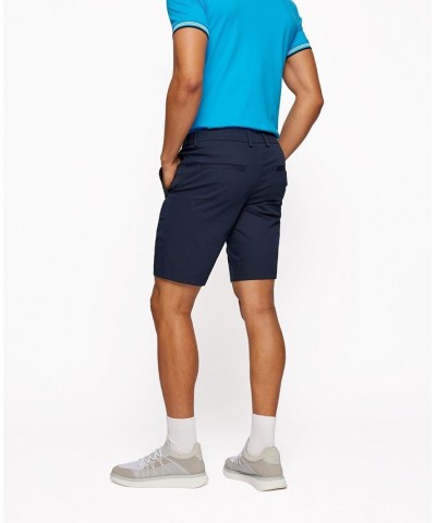 BOSS Men's Slim-Fit Shorts Blue $72.68 Shorts