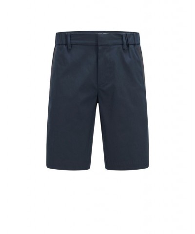 BOSS Men's Slim-Fit Shorts Blue $72.68 Shorts