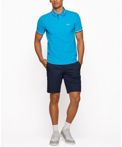 BOSS Men's Slim-Fit Shorts Blue $72.68 Shorts