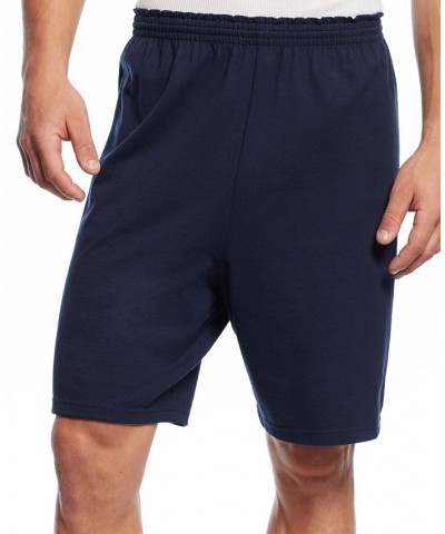 Men's 9" Jersey Shorts Navy $17.25 Shorts