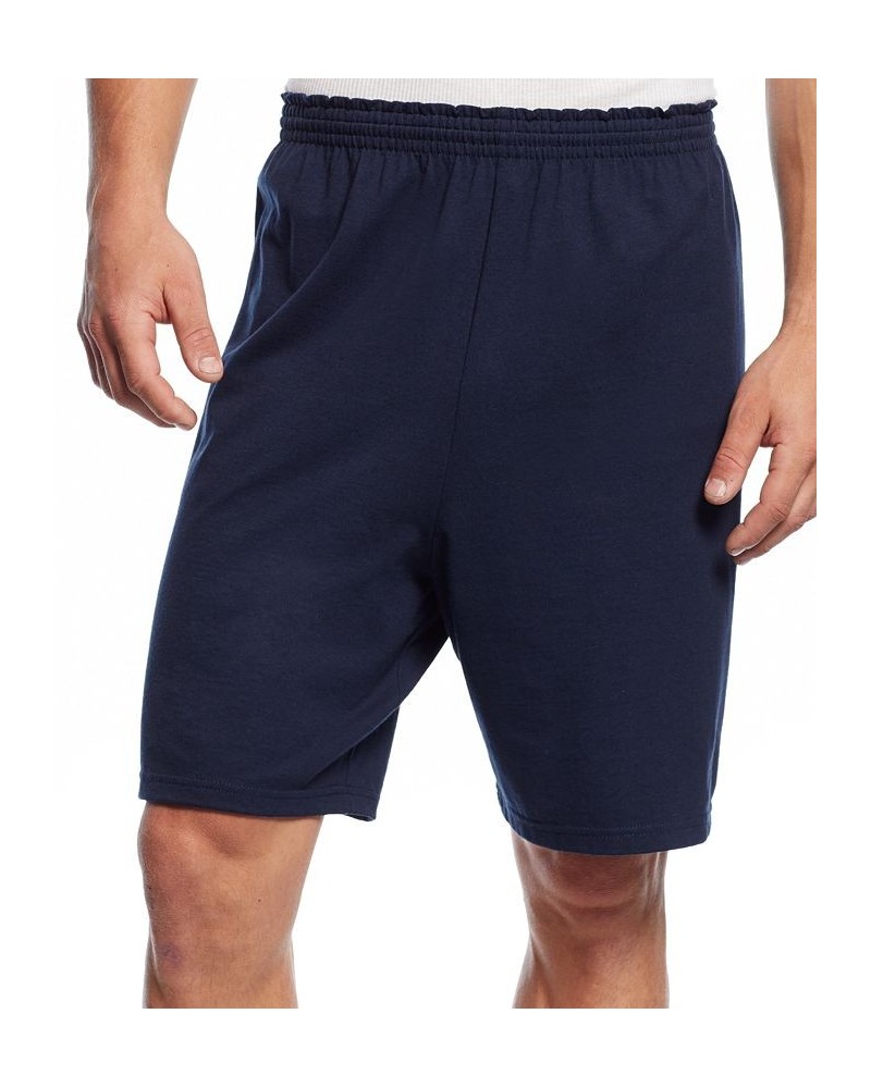 Men's 9" Jersey Shorts Navy $17.25 Shorts